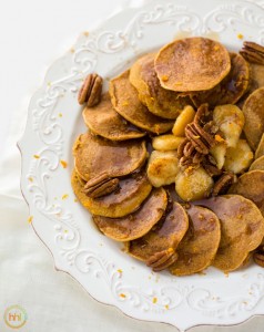 Pecan Citrus Spice Pancakes