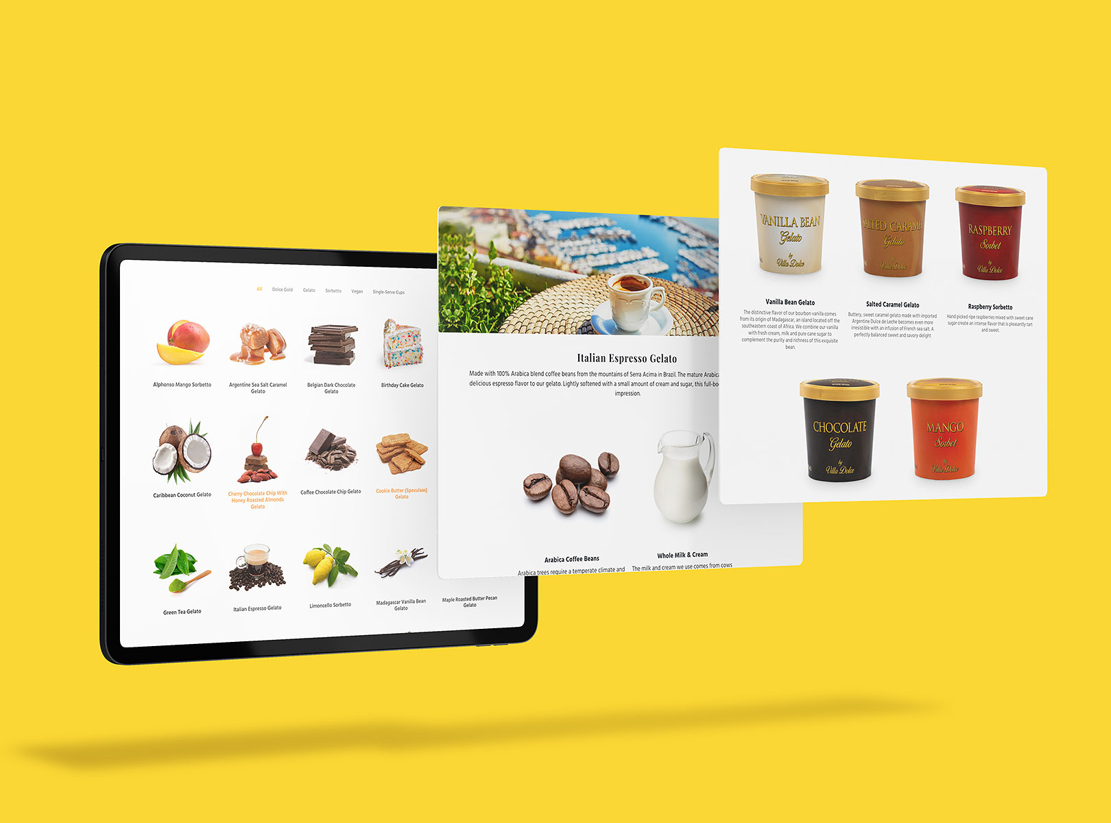Marketing Targeted Pages Flavors Hero Product Page