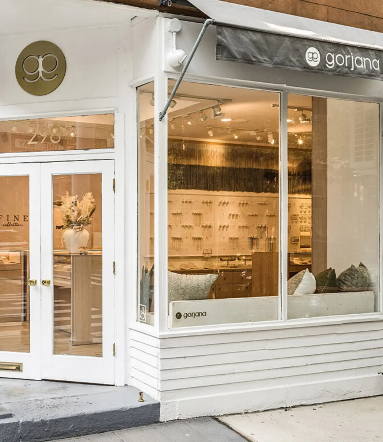 Gorjana brick mortar retail location shop usa global