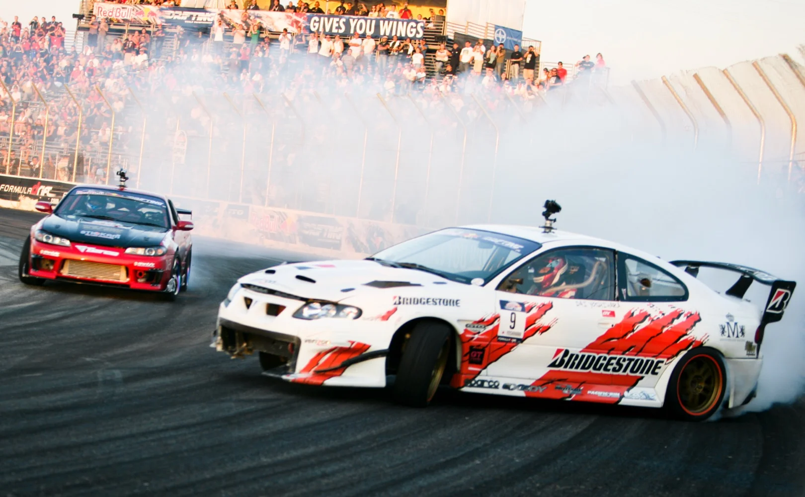 Redbull drifting marketing advertising display video ads