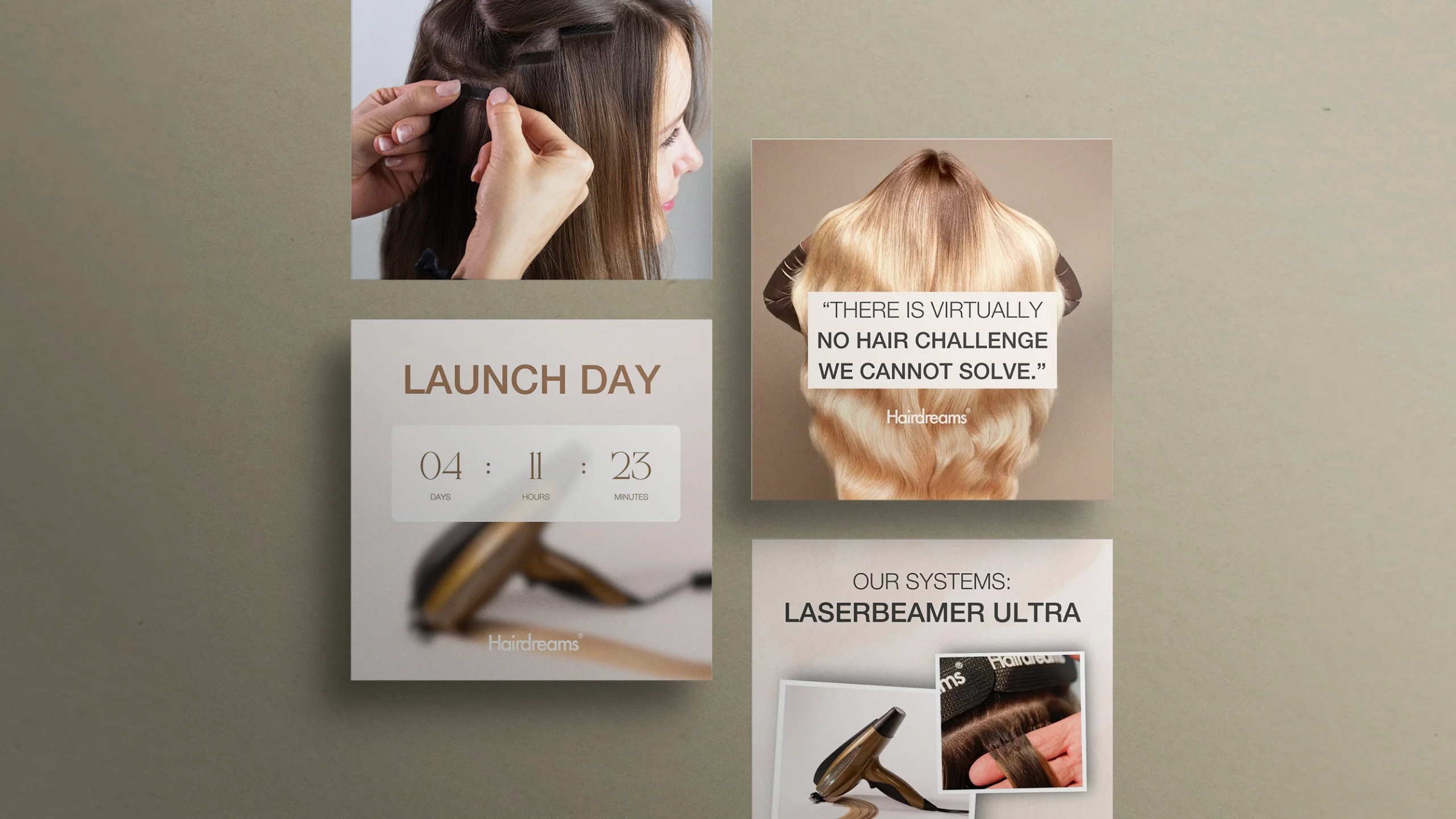 Hairdreams paid media social ads seo optimization growth hacking